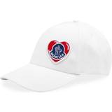 Moncler Bomuld Tilbehør Moncler Men's Heart Logo Baseball Cap White White One