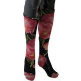 Dolce & Gabbana Polyamid Undertøj Dolce & Gabbana Multicolor Floral Tulip Nylon Socks