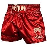 Venum Classic Thaibox Shorts, Kastanienbraun/Gold