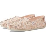 40 ½ - Pink Lave sko Toms Alp Cloudbound Foil Butterflie Dusty Peach, Female, Sko, Flade sko, slip-on, Beige