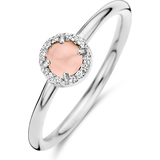 Rosa Ringe Spirit Icons Euphoria Pink ring sølv m. krystal cz str. 54