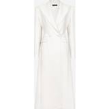 48 - Hvid Frakker Dolce & Gabbana Long double-breasted wool cady coat
