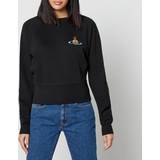 Vivienne Westwood Dame Sweatere Vivienne Westwood Athletic Organic Cotton-Jersey Sweatshirt Black