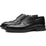 Alexander McQueen Lave sko Alexander McQueen Men's Hybrid Sole Brogue Shoe Black Black