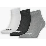 Levi's Elastan/Lycra/Spandex Undertøj Levi's Mid Cut Batwing Logo Recycled Cotton Socks pack Grey