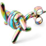 Floyd Rainbow Ørering med Pigtråd