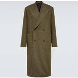 Cashmere - Herre Frakker Givenchy Herringbone double-breasted wool coat beige