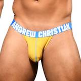 Gul Underbukser Andrew Christian Almost Naked Happy Jock Yellow * Kampagne *