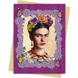 Lilla Lykønskningskort & Invitationskort Frida Kahlo: Purple Greeting Card Pack: Pack of 6 Greeting Cards