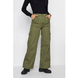 Dame - Grøn - Lang Bukser & Shorts LTS Tall Khaki Green Utility Cargo Trousers Tall Women's Cargo Trousers