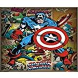 Plast Plakater Pyramid International Marvel Comics: Captain America Retro Mini Poster