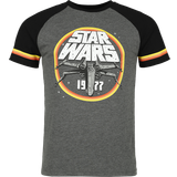 Star Wars Herre T-shirts Star Wars T-shirt Classic 1977 Circle till Herrer multifarvet