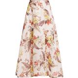 48 - Blomstrede Nederdele Zimmermann Matchmaker linen and silk maxi skirt multicoloured
