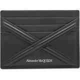 Alexander McQueen Tegnebøger & Nøgleringe Alexander McQueen Men's Harness Card Holder Black - Black