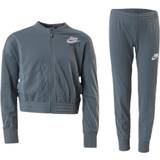 Tracksuits Nike Girls Track Suit Tape White/Grey