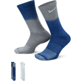 Burrebånd - Nylon - Ternede Tøj Nike Everyday Plus socks in ombre blueXL