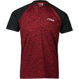 Fløjl - Herre T-shirts STIGA Sports Team Red Black