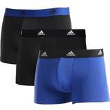 Adidas Boxsershorts tights Underbukser adidas 3-pak Active Flex Cotton Trunk Blue