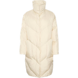 Cream XL Overtøj Cream Dunfrakk crNisa Puffer Jacket Beige
