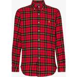 Polo Ralph Lauren Herre - Polyester Skjorter Polo Ralph Lauren Lunar New Year Flannel Checked Shirt Red/Black