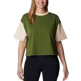 Columbia Dame - Grøn T-shirts & Toppe Columbia Adult Deschutes Valley Cropped Short Sleeve T-Shirt, Men's, Medium, Green Holiday Gift