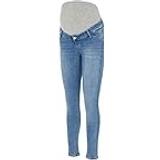 Mamalicious Dame Bukser & Shorts Mamalicious Damen Mlarctic Slim Lb A. Jeans, Blau