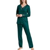 Calida Dame - Grøn Tøj Calida Secret Dreams Pyjama Darkgreen