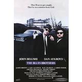 Blå Brugskunst Close Up Blues Brothers Poster