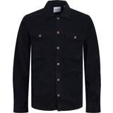 Fløjl - Herre Skjorter Jack & Jones Comfort Fit Overshirt Svart