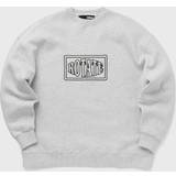 Dame - Grå Overdele ROTATE Birger Christensen Sunday Logo-Embroidered Cotton-Jersey Sweatshirt Grey