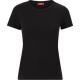 Esprit Sort Overdele Esprit Rundhals-T-Shirt, % Baumwolle BLACK
