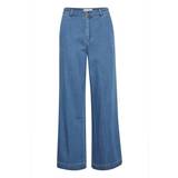 Dame - Orange Jeans Part Two Coraliepw Bukser 30307937 Blue Denim