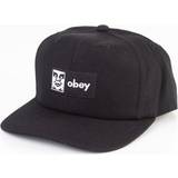 Obey Dame Hovedbeklædning Obey Case Panel Classic Snapback Cap Black