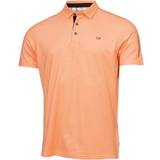Calvin Klein Skjortekrave T-shirts & Toppe Calvin Klein Mens Uni Golf Polo Shirt - Orange