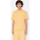 Kenzo Jersey Overdele Kenzo 'Bicolor Paris' Classic Two-tone Embroidered T-shirt Camel Mens
