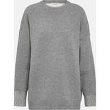 Valentino Polyamid Overdele Valentino EMBROIDERED WOOL AND STRETCH VISCOSE JUMPER Wo