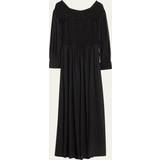 Lange kjoler - Uld Max Mara off-shoulders wool dress nero