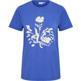 Saint Tropez Rund hals T-shirts & Toppe Saint Tropez MitulaSZ T-shirt Blue