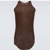 Herre - Jersey Toppe Rick Owens Jersey tank top brown
