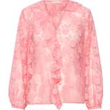 InWear Transparent Tøj InWear Maciaiw Bluse, Farve: Smoothie Pink, Størrelse: 34, Dame