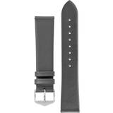 Ure Hirsch Toronto Leather Grey L 20mm Silver Buckle