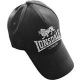 Lonsdale Bomuld Tilbehør Lonsdale Unisex's LEISTON Double Pack Cap, Black, One