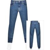 Calvin Klein Slim Bukser & Shorts Calvin Klein Jeans Authentic Straight Jeans Blue 30L