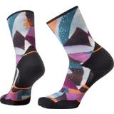 Smartwool Polyester Undertøj Smartwool Athlete Edition Run Mosaic Pieces Print Crew Sock Women's