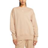 Brun - Oversized Overdele Nike Sportswear Phoenix Fleece Sweater