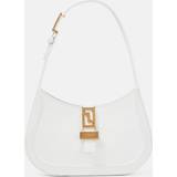 Versace Hvid Håndtasker Versace Greca Goddess Small leather shoulder bag white One size fits all