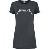 Bomuld - Kort Kjoler Metallica Kort kjole Amplified Collection Logo till Damer koks