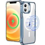 Blå Mobiletuier ESR for iPhone 12 Case, iPhone 12 Pro Case, Magsafe Phone Case Compatible with iPhone 12/12 Pro with HaloLock Magnetic Wireless Charging, Scratch