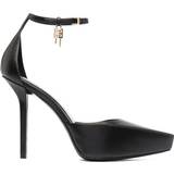Givenchy Dame Højhælede sko Givenchy Black G-Lock Heels 001 Black IT