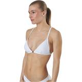 Dame - Hvid Bikinitoppe Calvin Klein Core Textured Triangle-Rp White, Female, Tøj, Badetøj, Svømning, Hvid